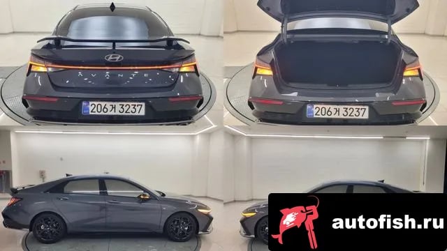 Hyundai AVANTE The New Avante Hybrid (CN7) 2025 года - вид 3