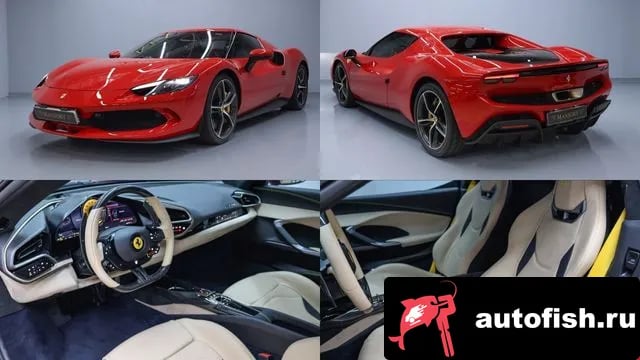 Ferrari 296 296 GTB 2022 года - автомобиль из Южной Кореи