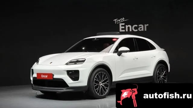 Porsche Macan Makan EV 2025 года - автомобиль из Южной Кореи