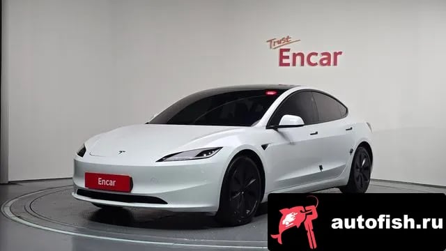 Tesla Model 3 Model 3 2024 года - автомобиль из Южной Кореи