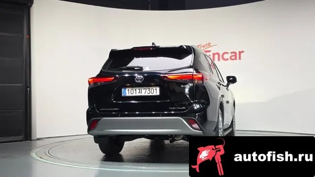 Toyota Highlander Highlander 4th Generation 2025 года - вид 4
