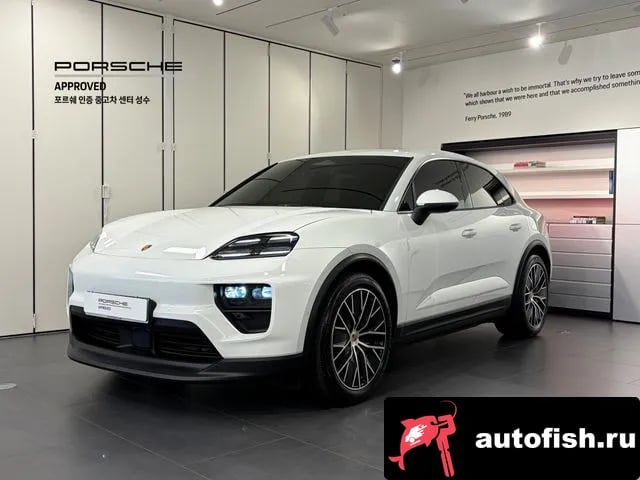 Porsche Macan Makan EV 2025 года - автомобиль из Южной Кореи