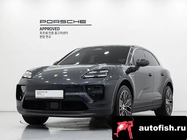 Porsche Macan Makan EV 2025 года - автомобиль из Южной Кореи
