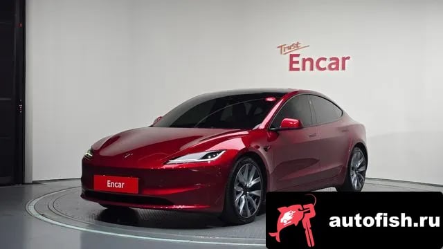 Tesla Model 3 Model 3 2024 года - автомобиль из Южной Кореи