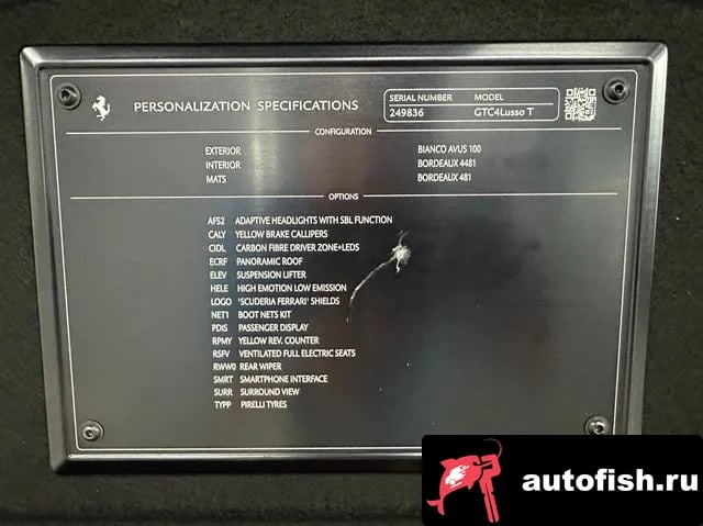 Ferrari GTC4 Lusso GTC4 Russo 2019 года - вид 2
