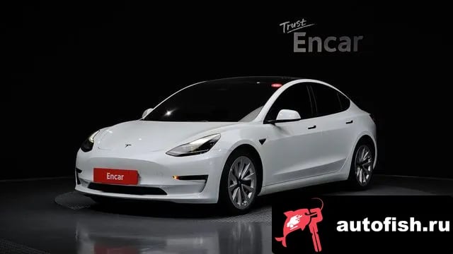 Tesla Model 3 Model 3 2022 года - автомобиль из Южной Кореи