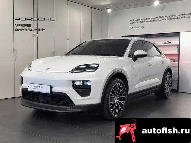 Porsche Macan Makan EV 2025 года - автомобиль из Южной Кореи