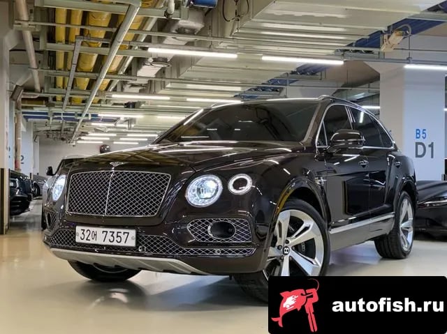 Bentley Bentayga Benteiga 2018 года - автомобиль из Южной Кореи