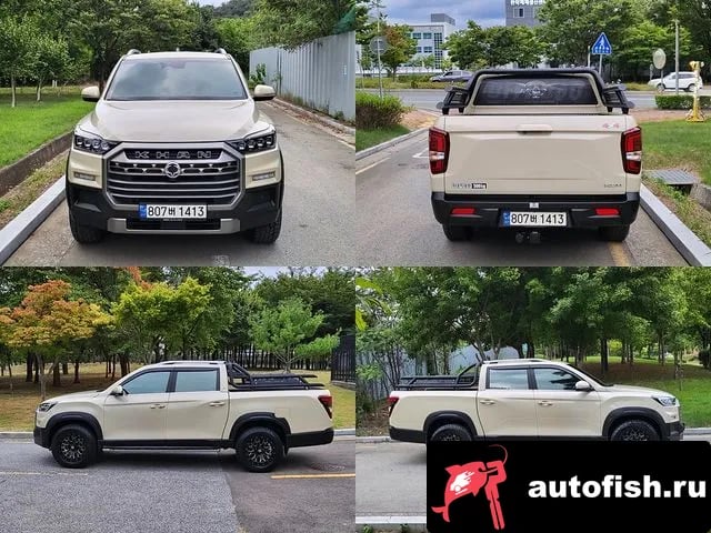 KG Mobility (Ssangyong) Rexton The New Rexton Sports Cannes 2024 года - вид 5