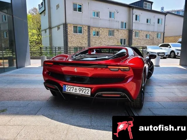 Ferrari 296 296 GTS 2023 года - вид 3