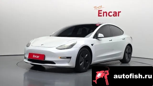Tesla Model 3 Model 3 2021 года - автомобиль из Южной Кореи