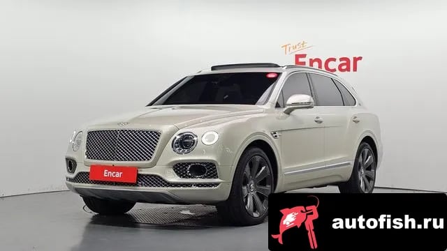 Bentley Bentayga Benteiga 2018 года - автомобиль из Южной Кореи