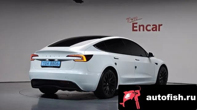 Tesla Model 3 Model 3 2025 года - автомобиль из Южной Кореи
