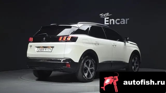 Peugeot 3008 3008 second generation 2019 года - вид 2