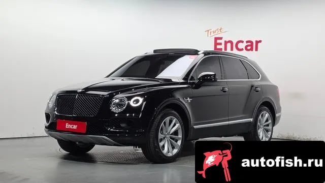 Bentley Bentayga Benteiga 2019 года - автомобиль из Южной Кореи