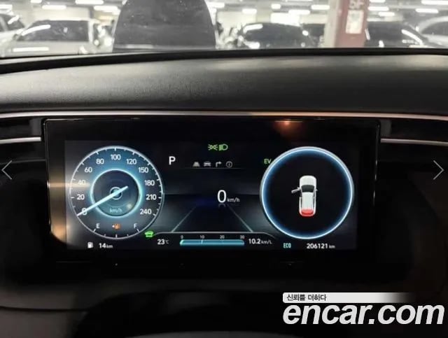Hyundai Tucson The New Tucson Hybrid (NX4) 2020 года - вид 3