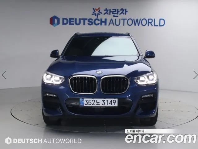 BMW X3 X3 (G01) 2020 года - вид 3