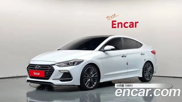Hyundai AVANTE Avante AD 2018 года - автомобиль из Южной Кореи