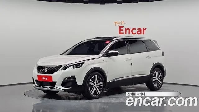 Peugeot 5008 5008 second generation 2018 года - автомобиль из Южной Кореи