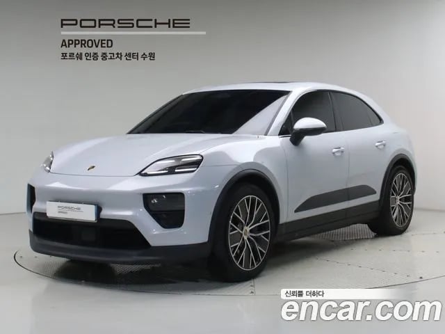 Porsche Macan Makan EV 2025 года - автомобиль из Южной Кореи