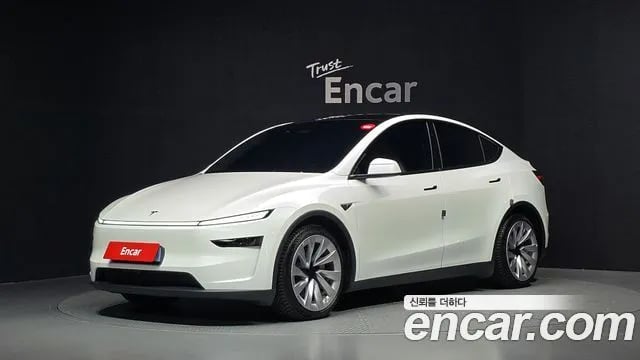 Tesla Model Y Model Y 2025 года - автомобиль из Южной Кореи