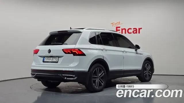 Volkswagen Tiguan Tiguan second Generation 2022 года - автомобиль из Южной Кореи