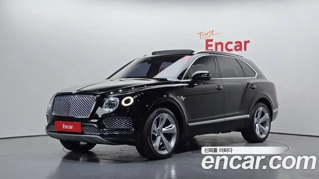 Bentley Bentayga Benteiga 2018 года - автомобиль из Южной Кореи