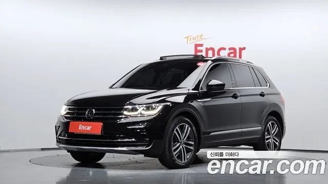 Volkswagen Tiguan Tiguan second Generation 2022 года - автомобиль из Южной Кореи