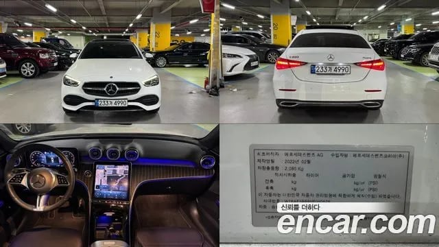 Mercedes-Benz C-Class C-Class W206 2022 года - автомобиль из Южной Кореи