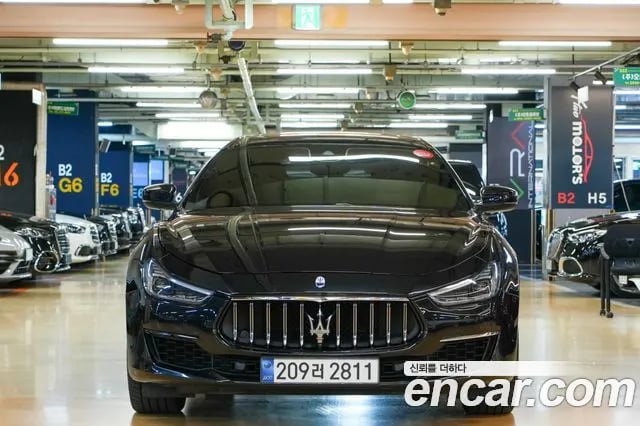 Maserati Ghibli Gibley 2021 года - автомобиль из Южной Кореи