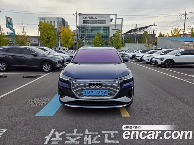 Audi Q4 e-tron Q4 e-Tron (F4) 2022 года - автомобиль из Южной Кореи
